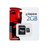 Cartão de Memória Kingston 2 Gb + Adaptador